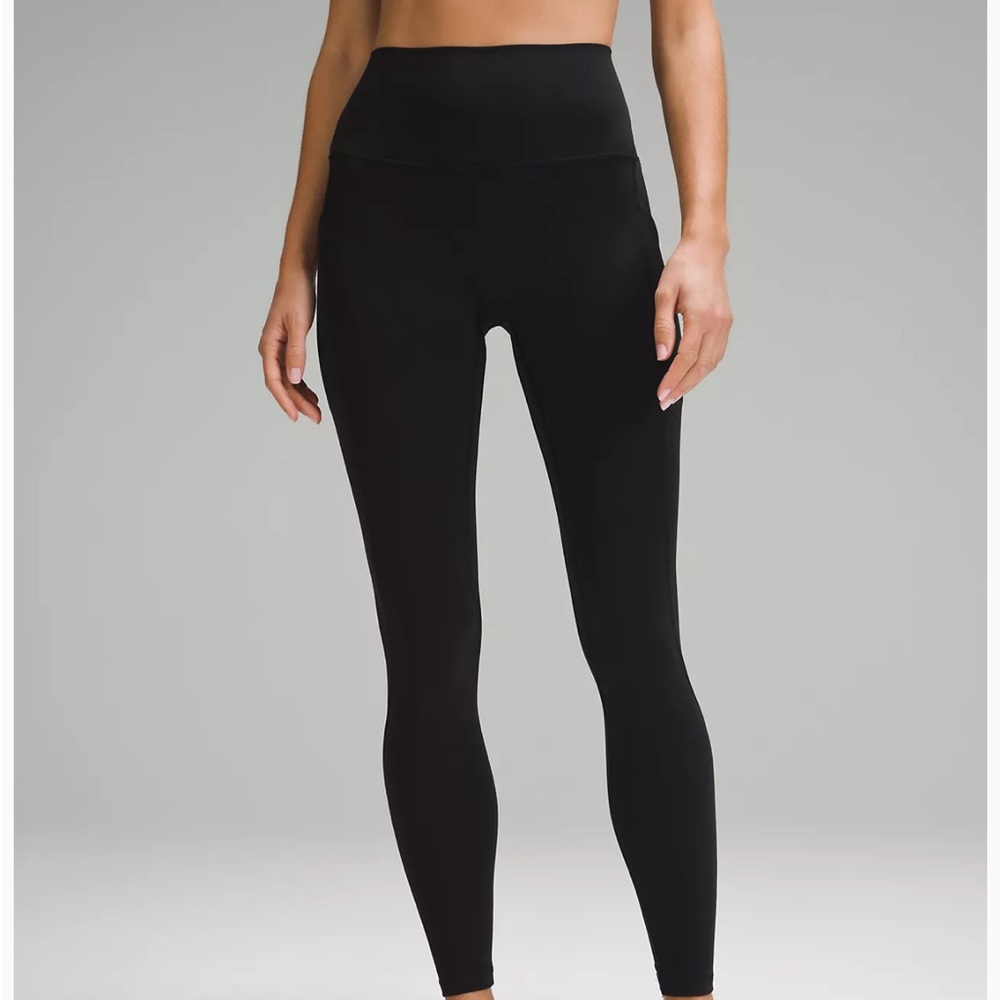 Black Lulu align legging- 28”